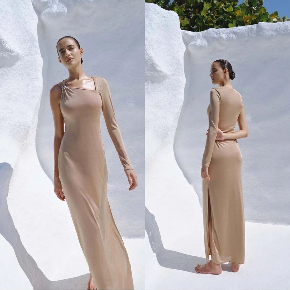 NWT BAOBAB Brooklyn Maxi Dress in Chai